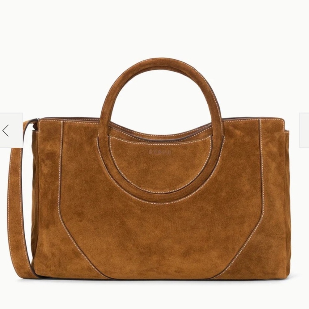 NWT Staud Maude Satchel - Tan